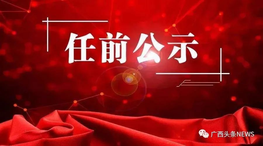 最新广西领导任职公示,广西领导职务调整公告