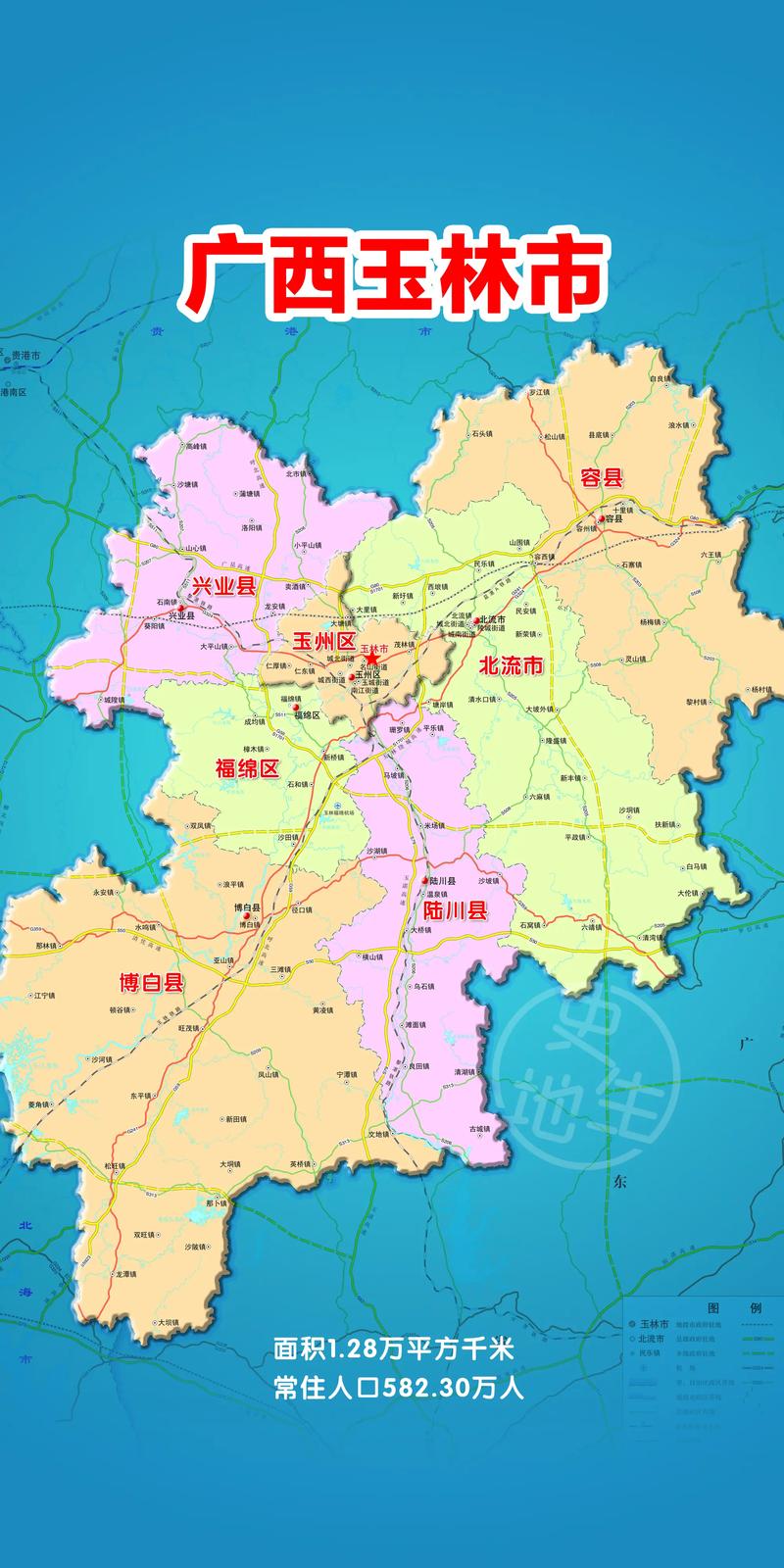 玉林最新地图,玉林城区全新版图亮相。