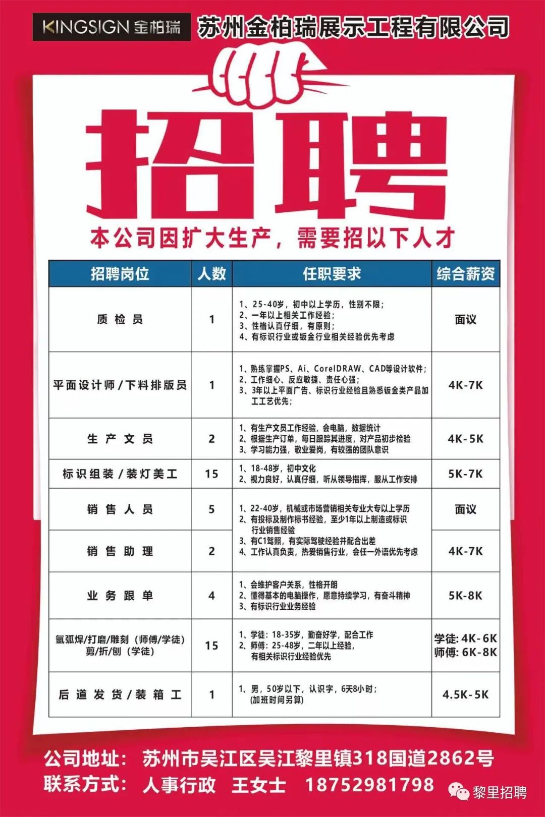 苏州吴江最新招聘信息,苏州吴江地区最新职位速递，众多岗位等你来挑。