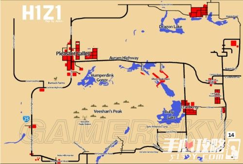 h1z1最新地图,h1z1新版地图揭晓