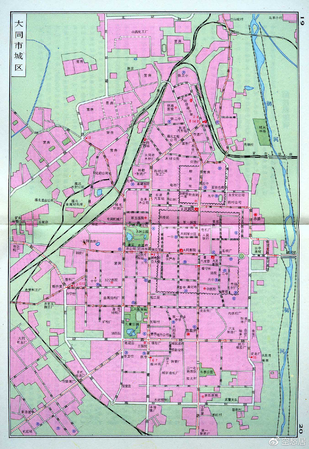 大同市最新地图,大同市最新版地图