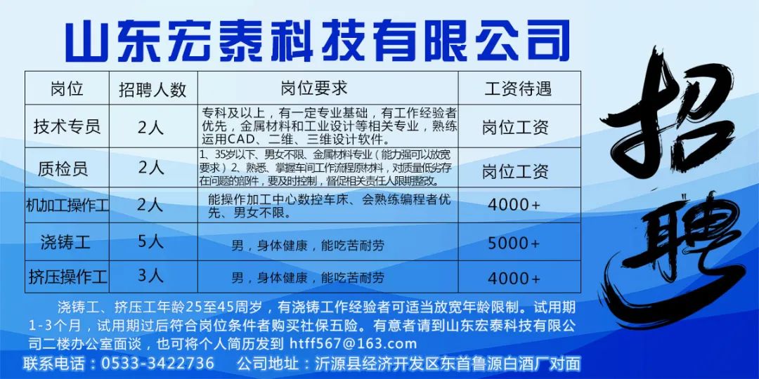 【新泰新汶地区】最新热招职位，个人求职者的理想选择！